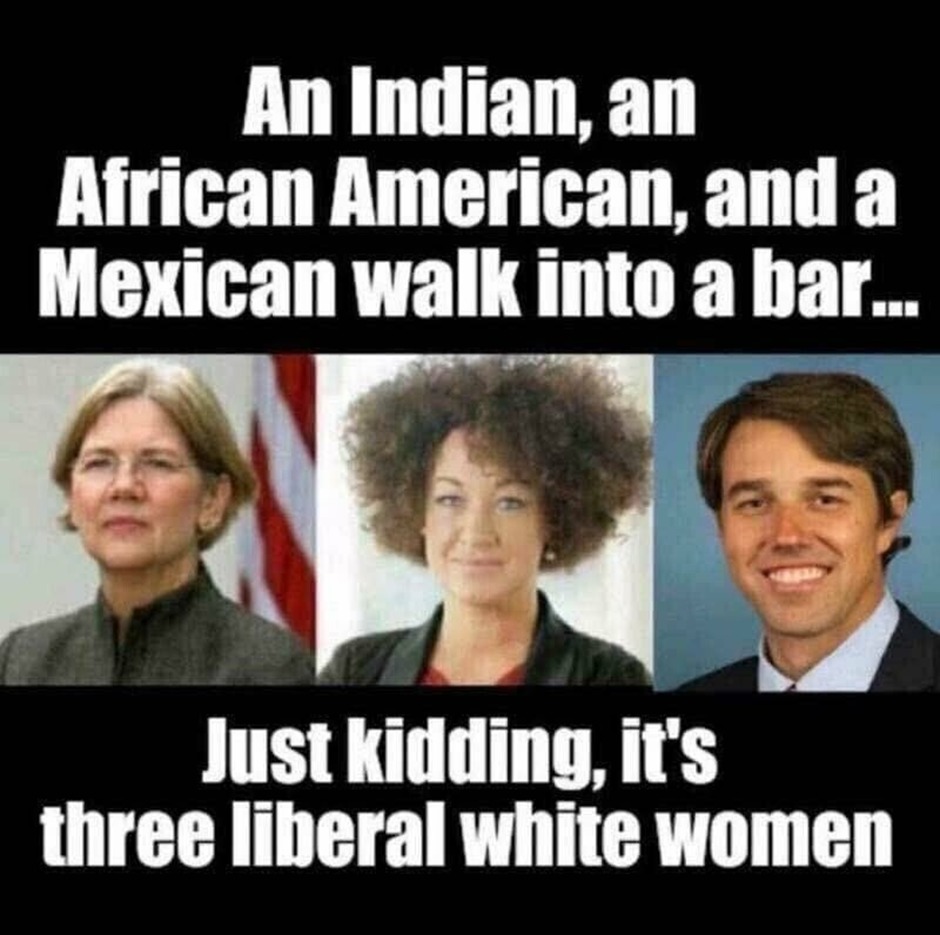 An Indian, an African American, and a Mexican walk into a bar.... - meme