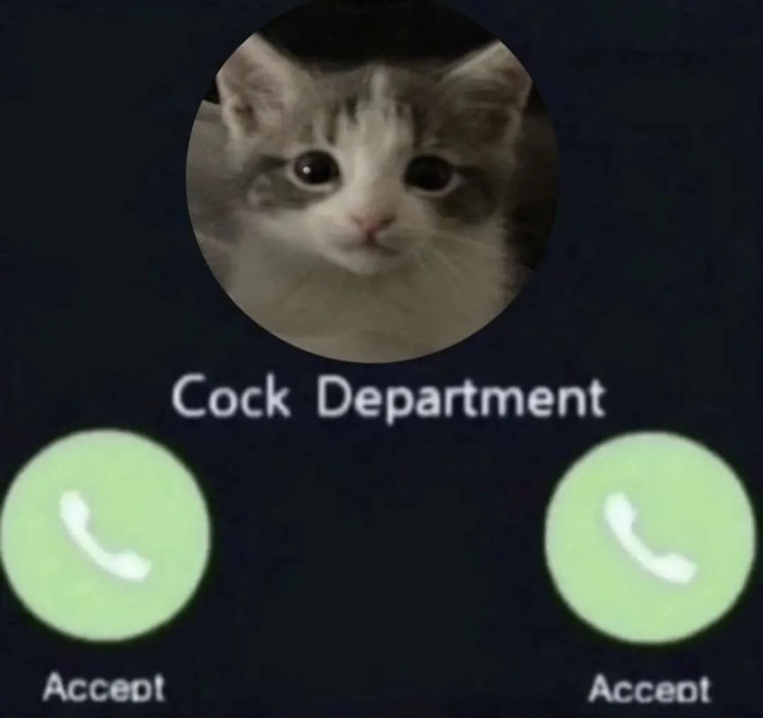 Cock Department - meme