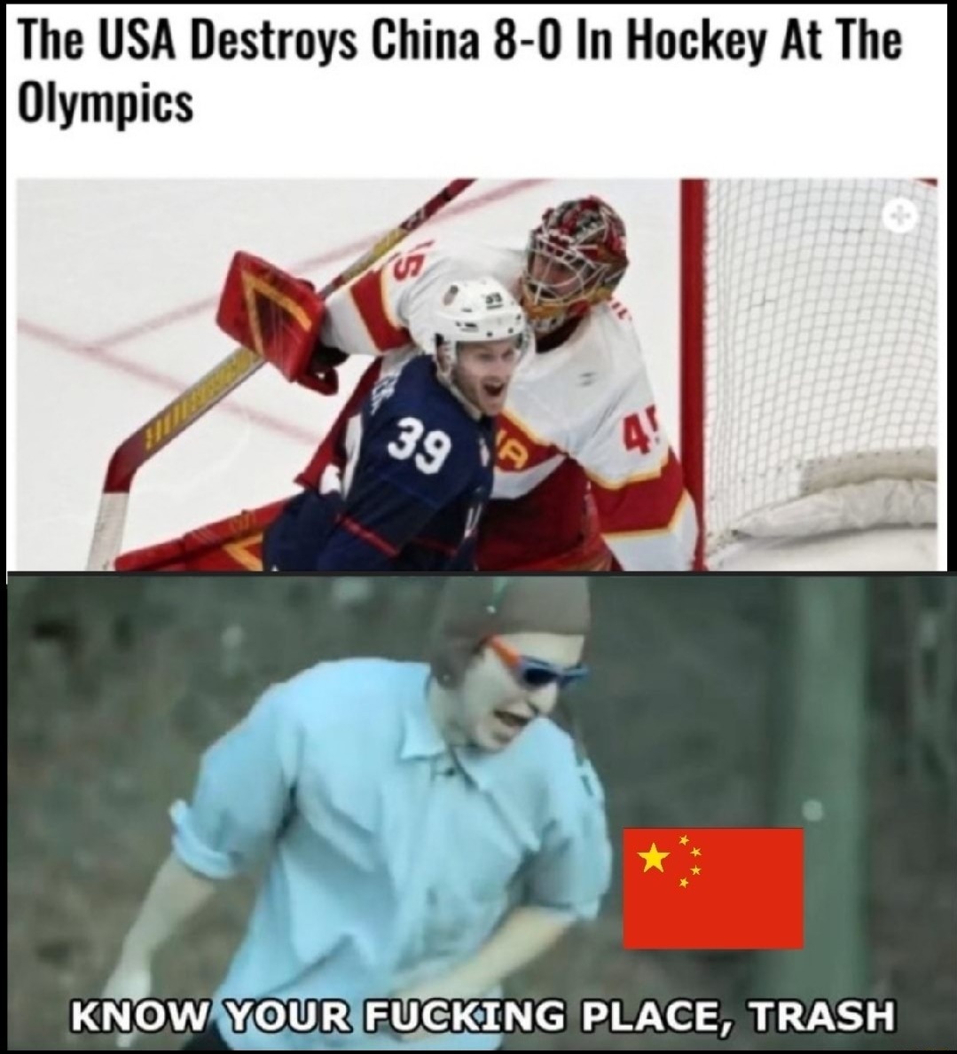 Not watching the Genocide Olympics but... - meme