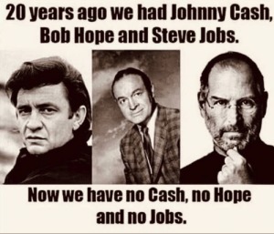 No cash, no hope, no jobs - meme