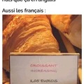 Croissant au fromage