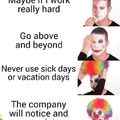 Clown meme and many of us do it