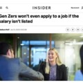 I'm a millennial and i don't care about jobs with no salary listed