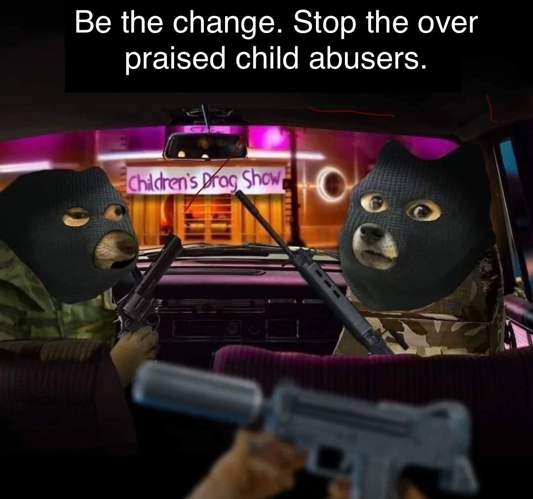Be the change - meme