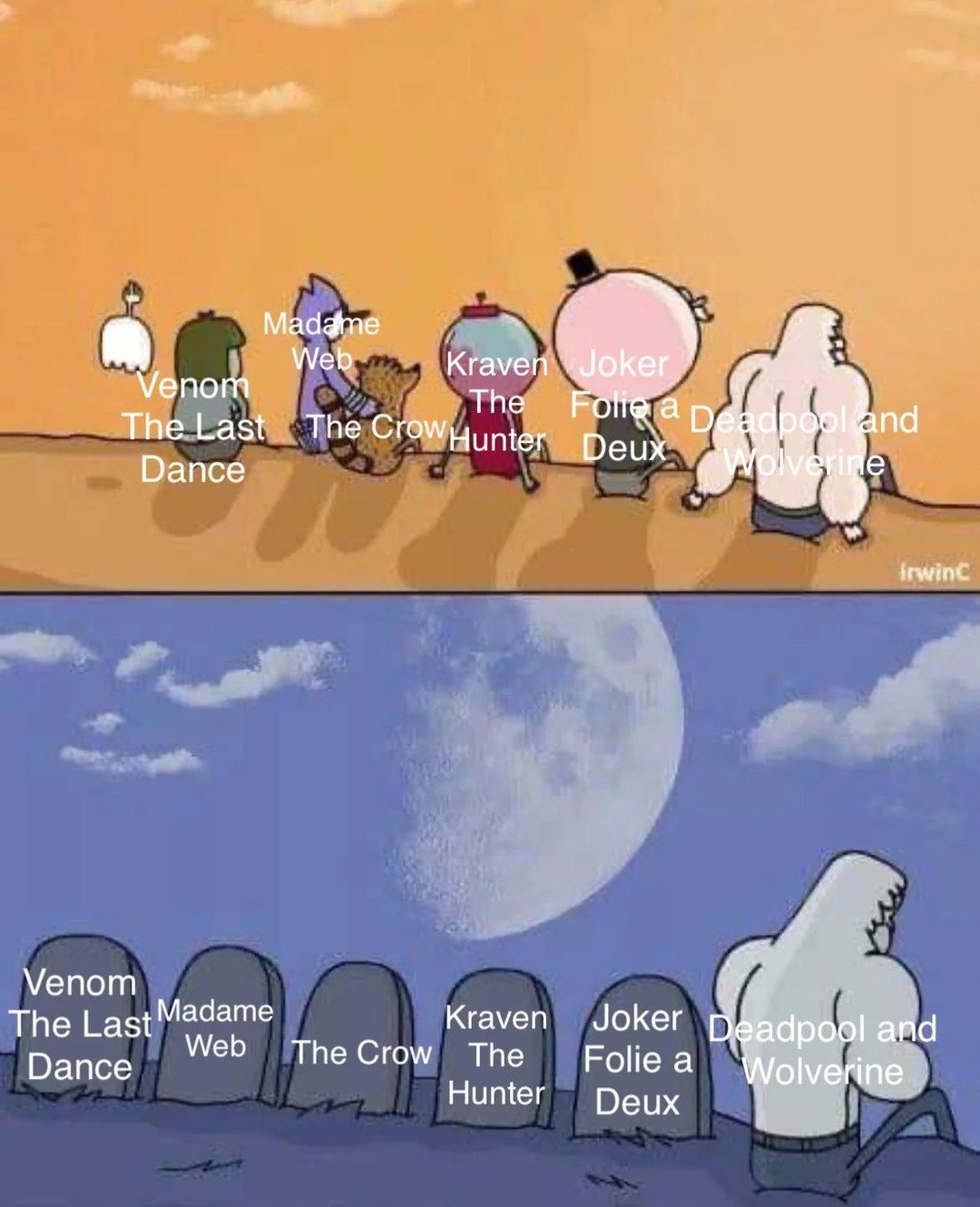 Superheroes of 2024 - meme