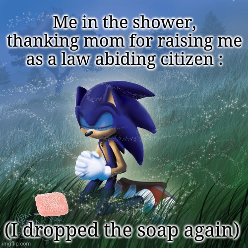 Dammit slippery soap - meme