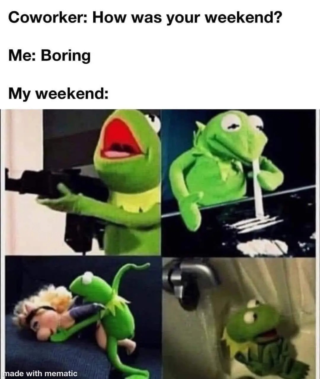 Just a boring weekend - meme