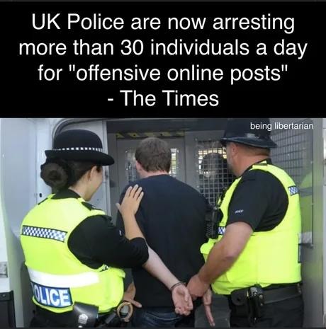 UK police right now scanning for edgy memes