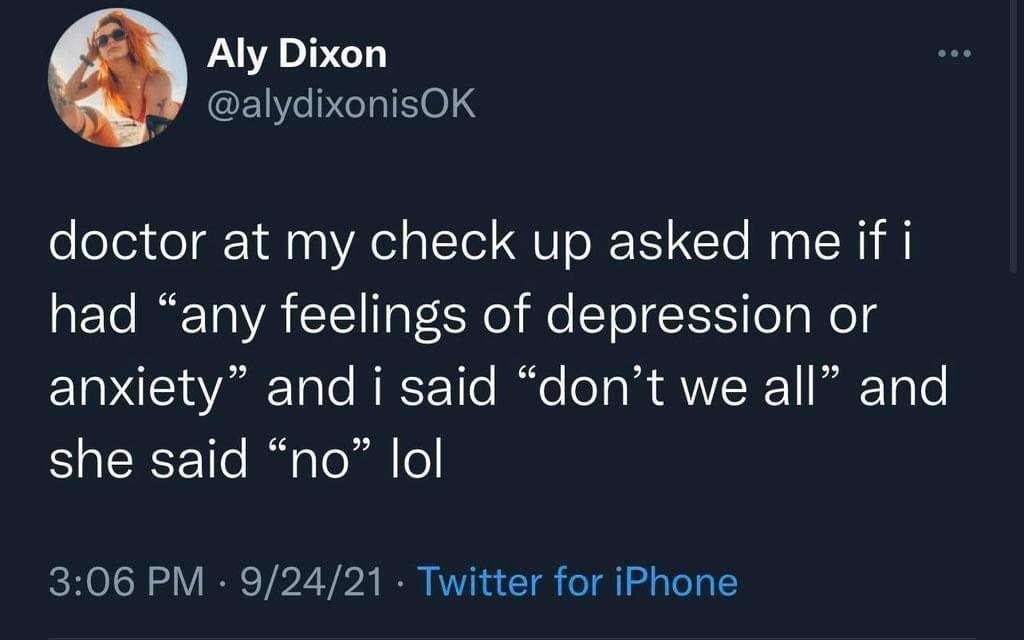 Don’t we all doc? No. Apparently no. - meme