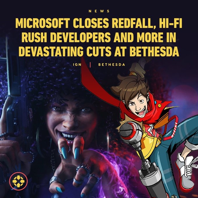 Microsoft closes Redfall - meme