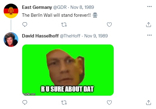 Oh how it fell - meme