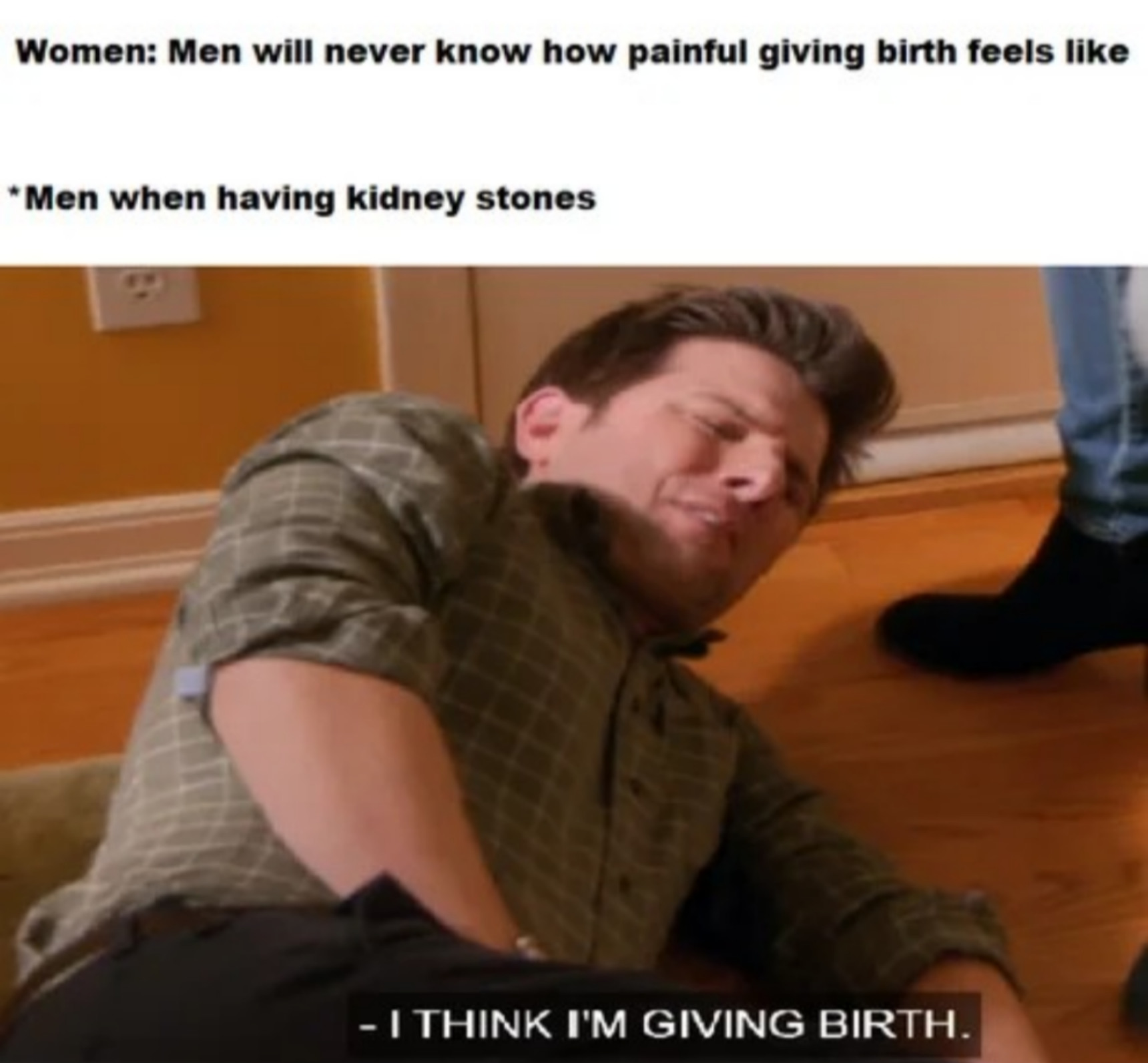 My poor urethra - meme