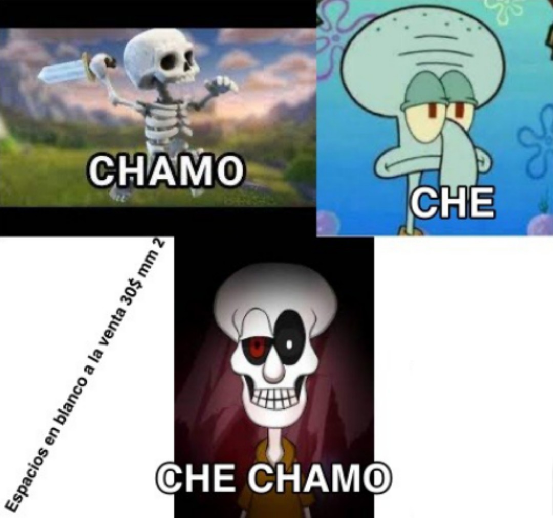CHE CHAMO ÑAÑAÑAKAÑAÑA - meme