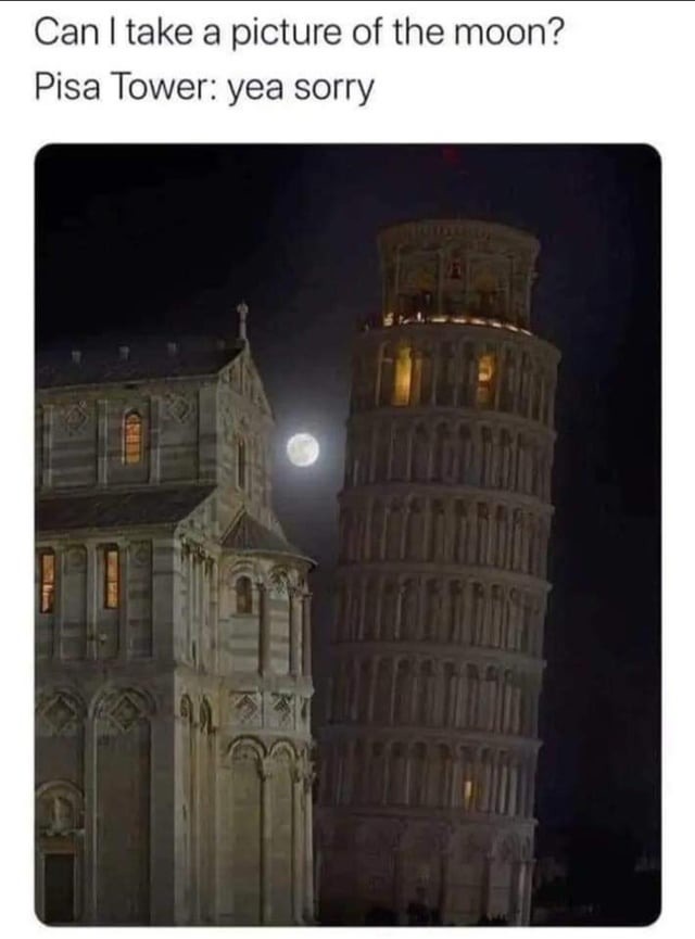 Pisa Tower - meme