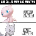 Mewing meme