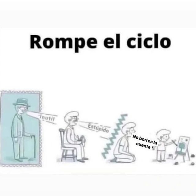 Rombe el ciclo - meme