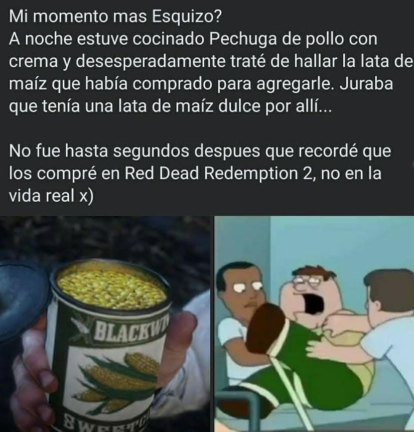 Lada de maiz esquizo - meme