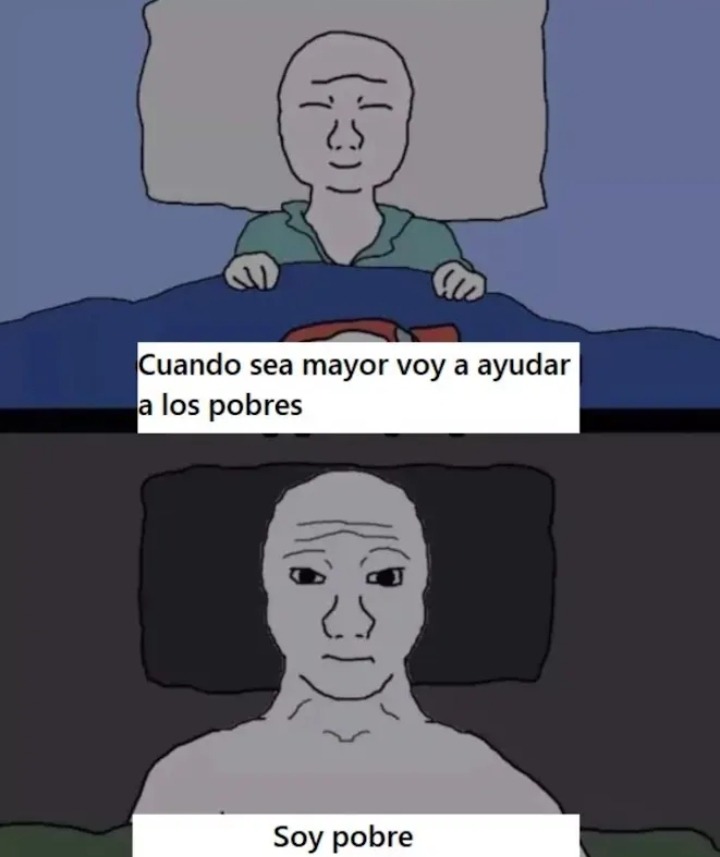 Una triste realidad - meme
