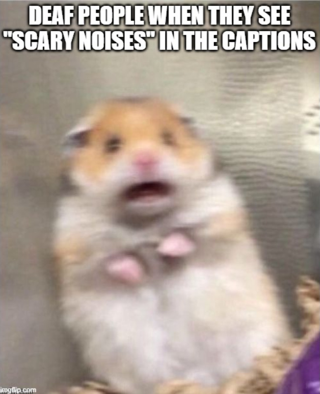 scary noises - meme
