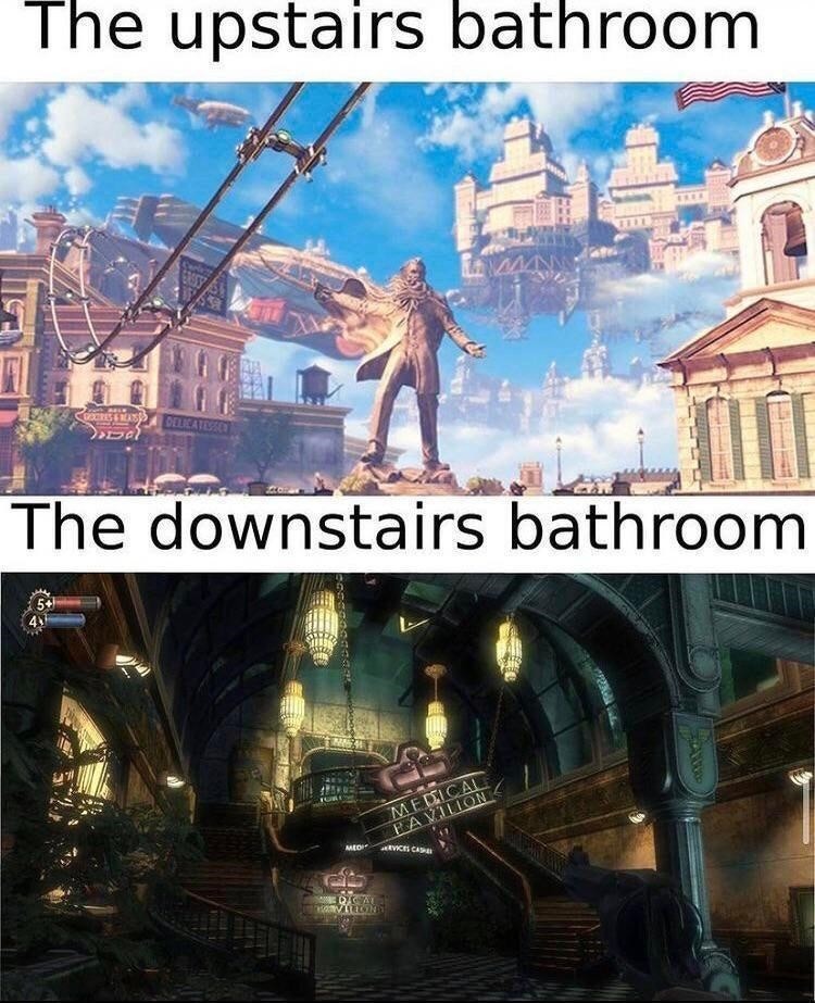 bathrooms - meme