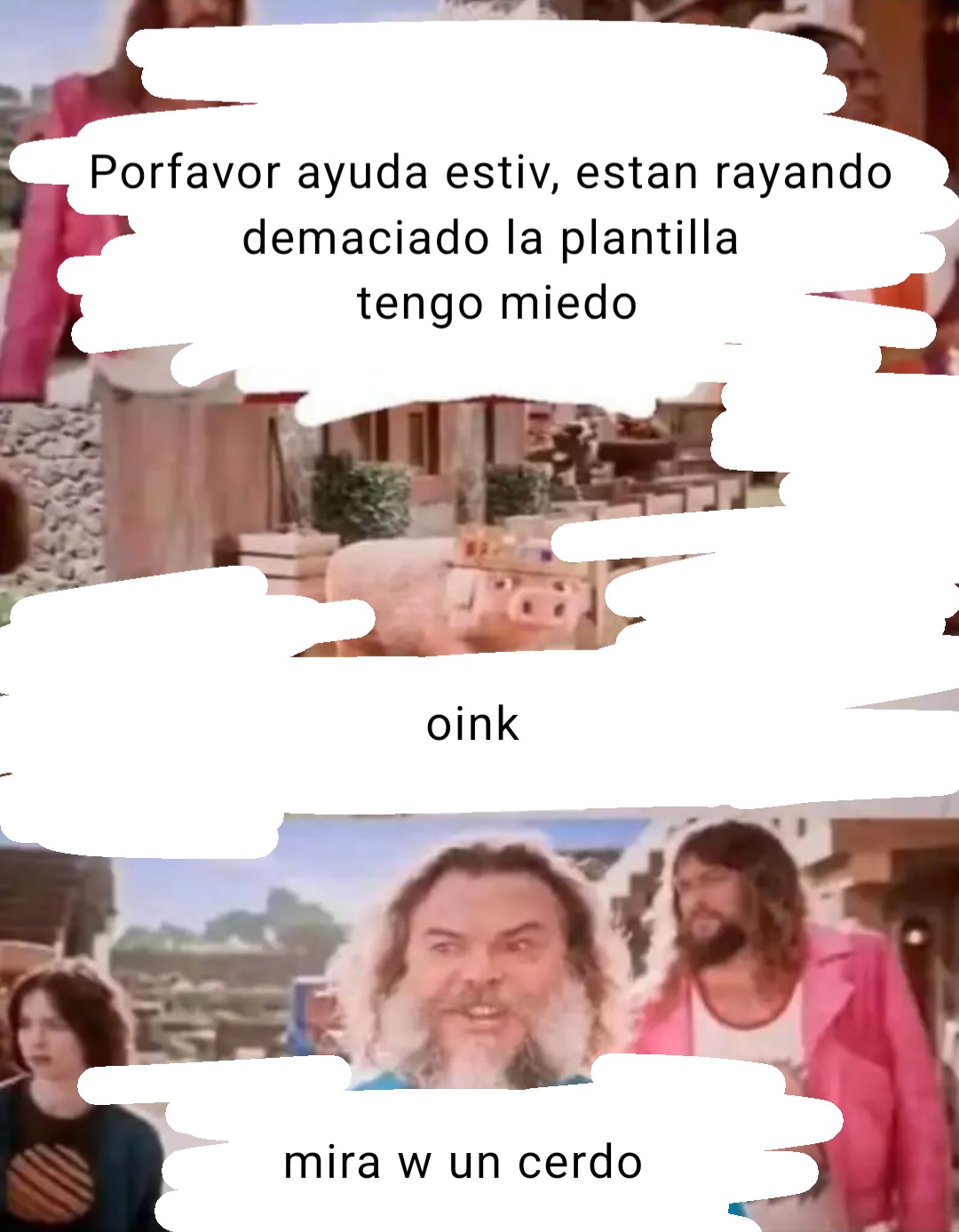 mira wei, un cerdo  - meme