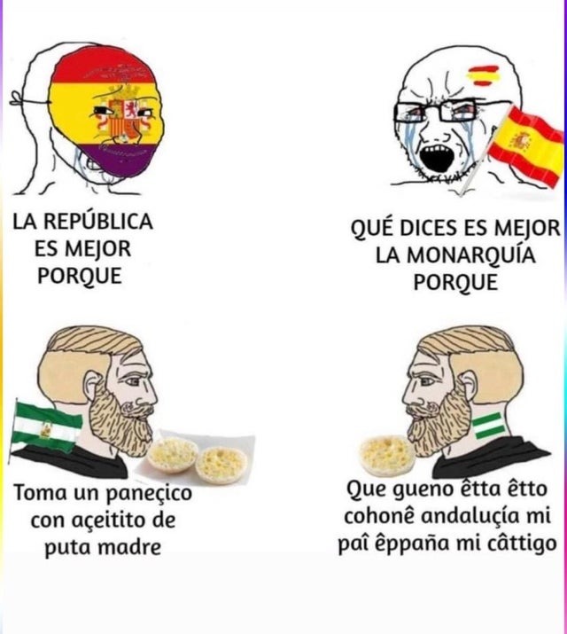 España y andalucía - meme