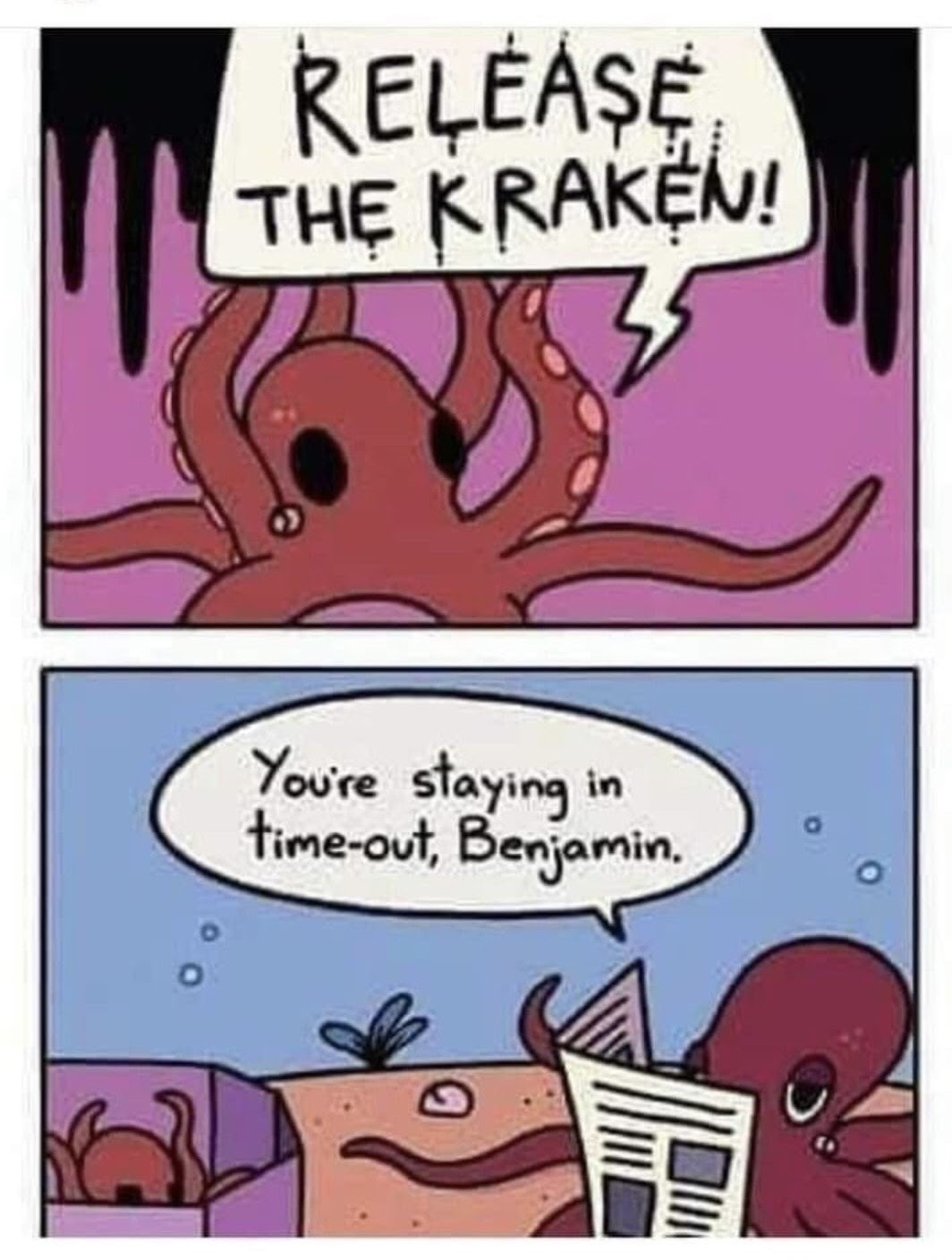 Release The Kraken !!! - meme