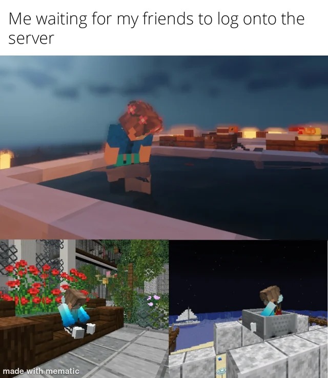 Minecraft meme