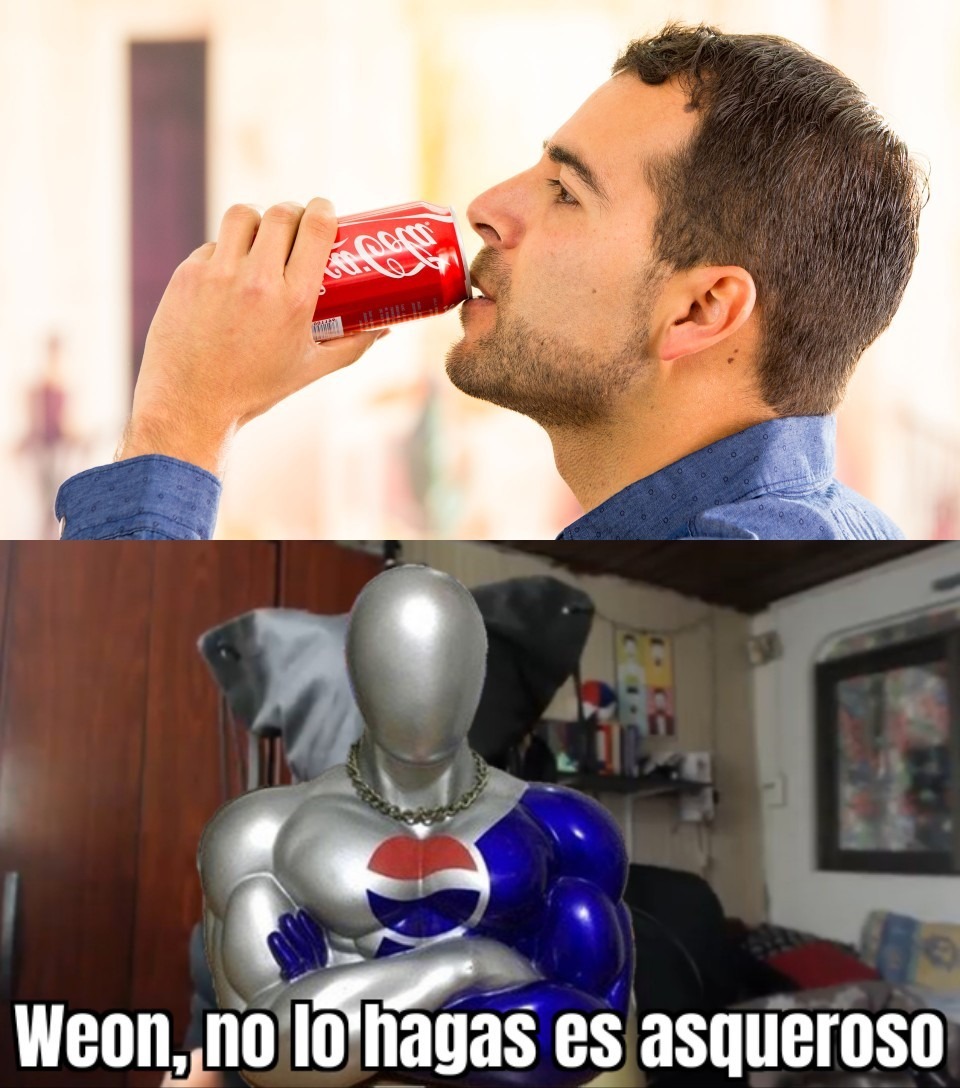Eso no le gusta a Pepsiman - meme