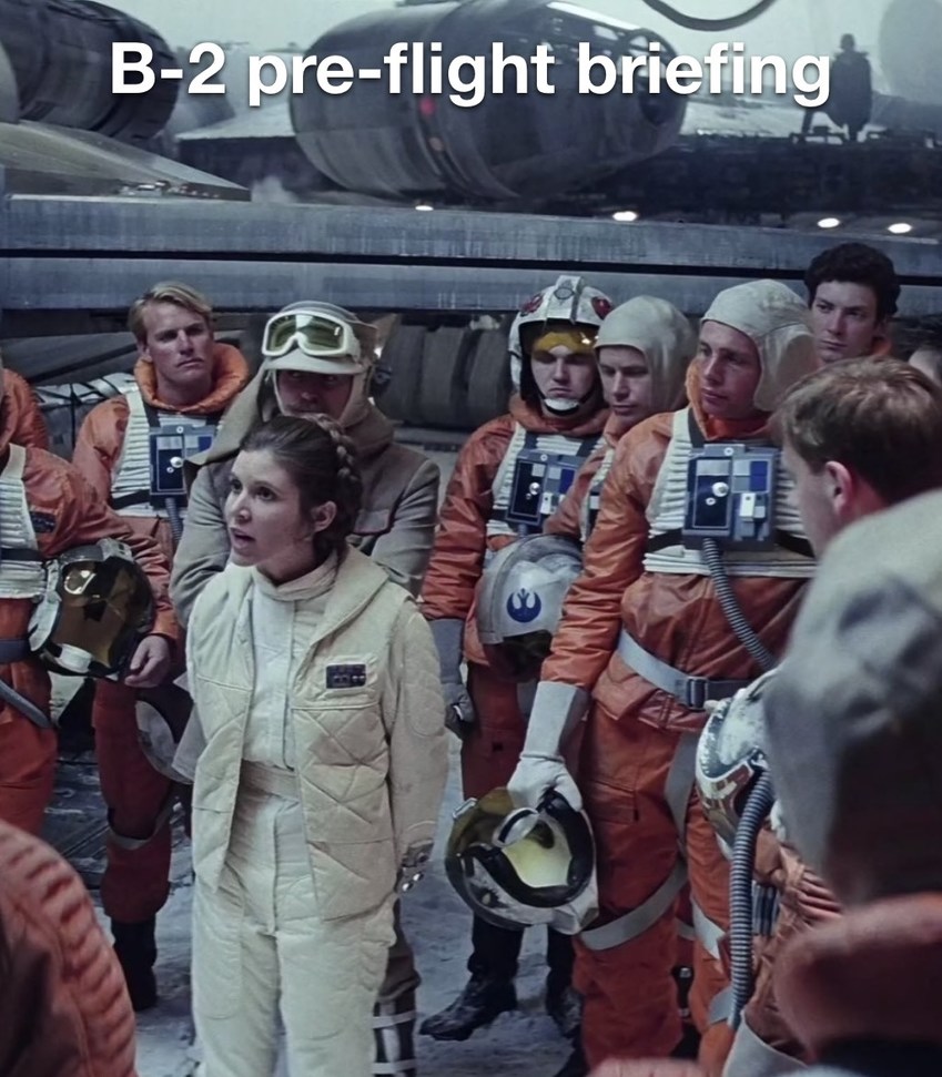 B2 Mission planning - meme