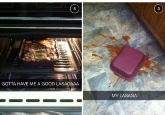 The lasagna saga - meme