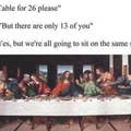 The last supper