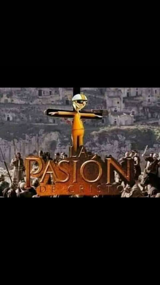 La pasión de Cristo - meme