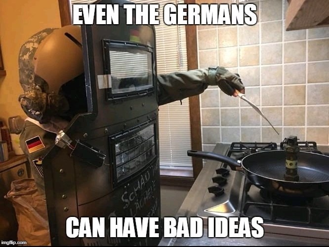 Même les Allemands peuvent avoir des mauvaises idées - meme