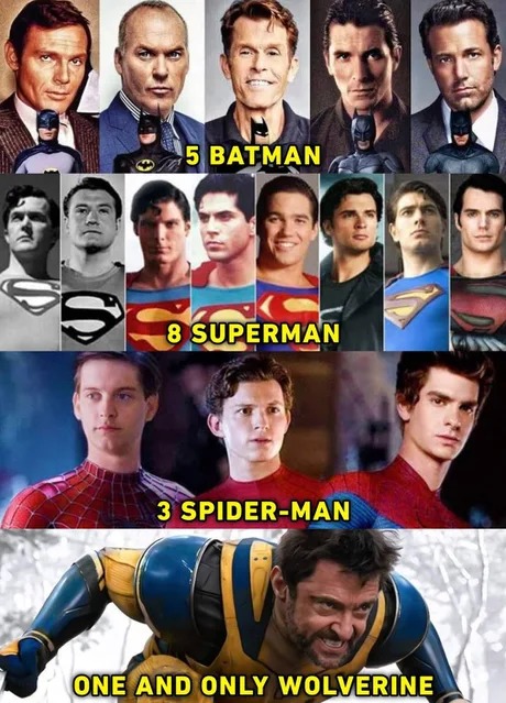 One and only Wolverine - meme