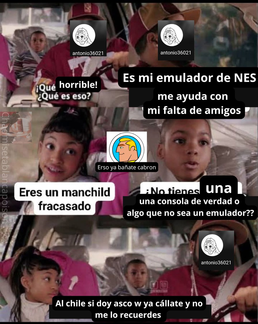 Las patotas de Manon - meme