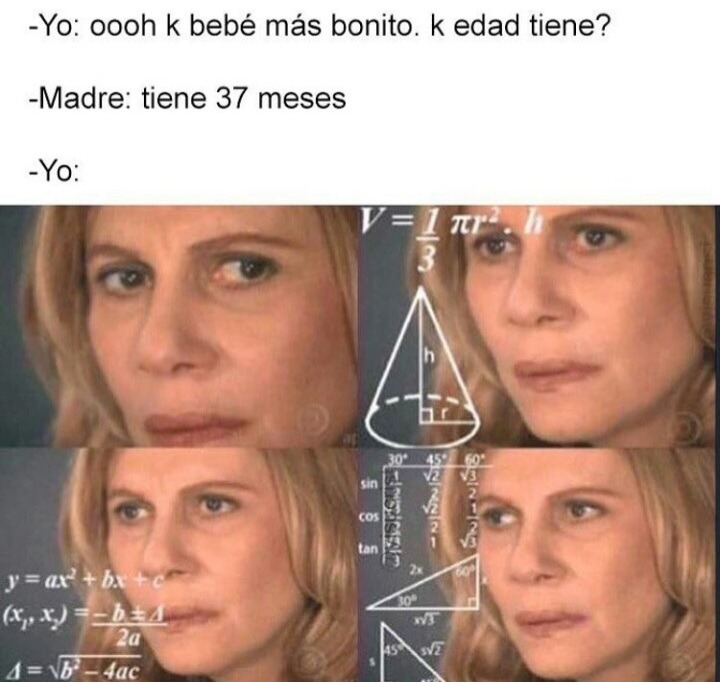 como dis- como que si te enseñan un bebé y dices - meme