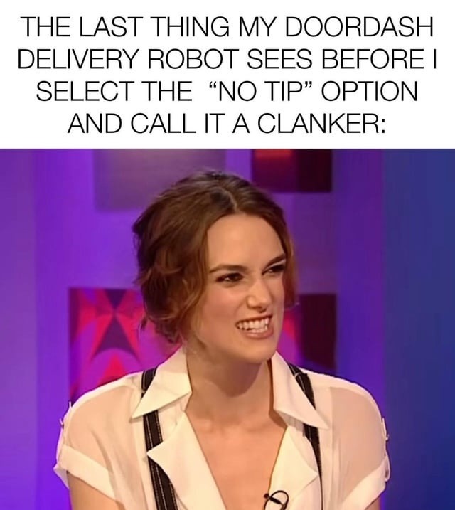 clanker detected: no tip mode - meme