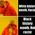 Stop being racist by celebrating your race..
