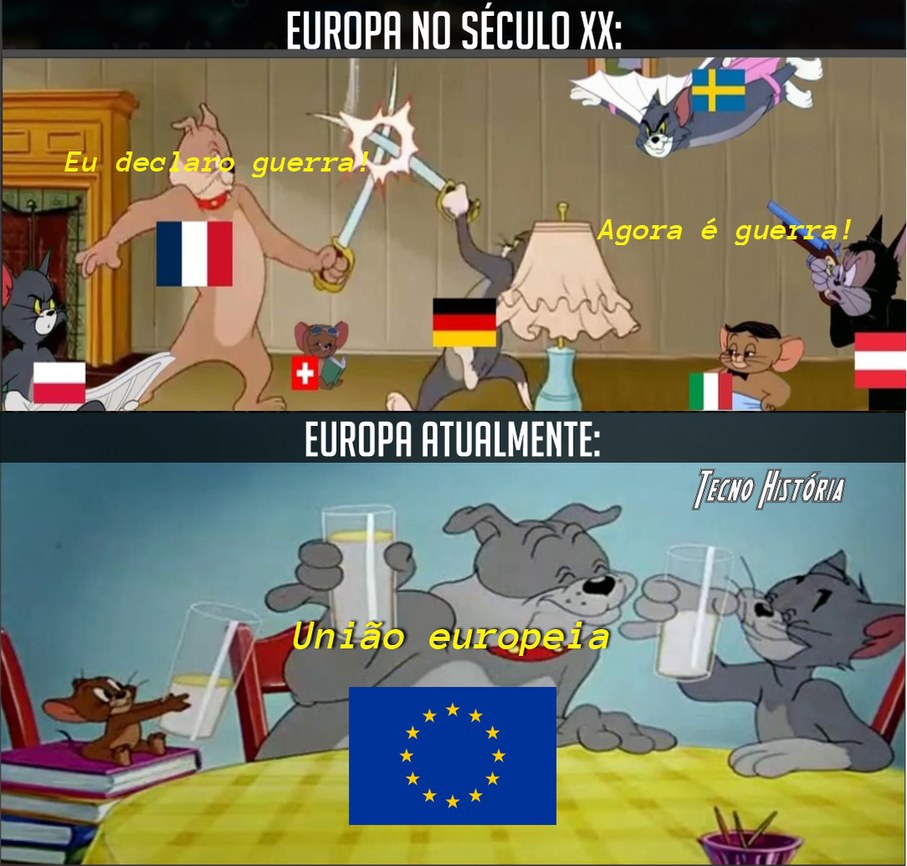 "União Europeia" - meme