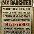 Dating my daughter