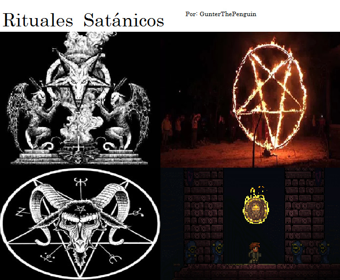 Rituales que invocan al demonio - meme
