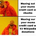Wikipedia donations