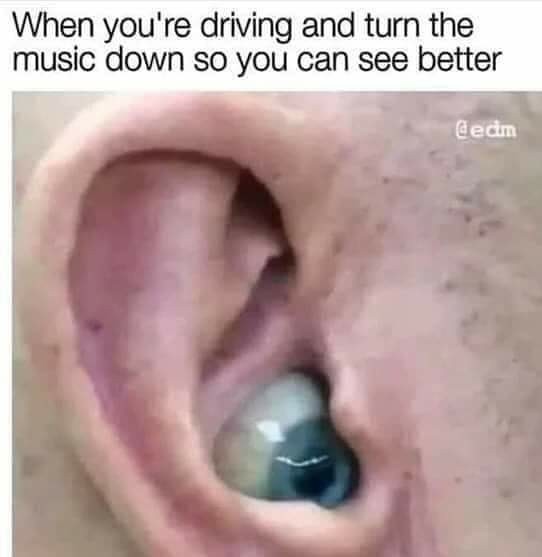 Turn the volume down i cant see!! - meme