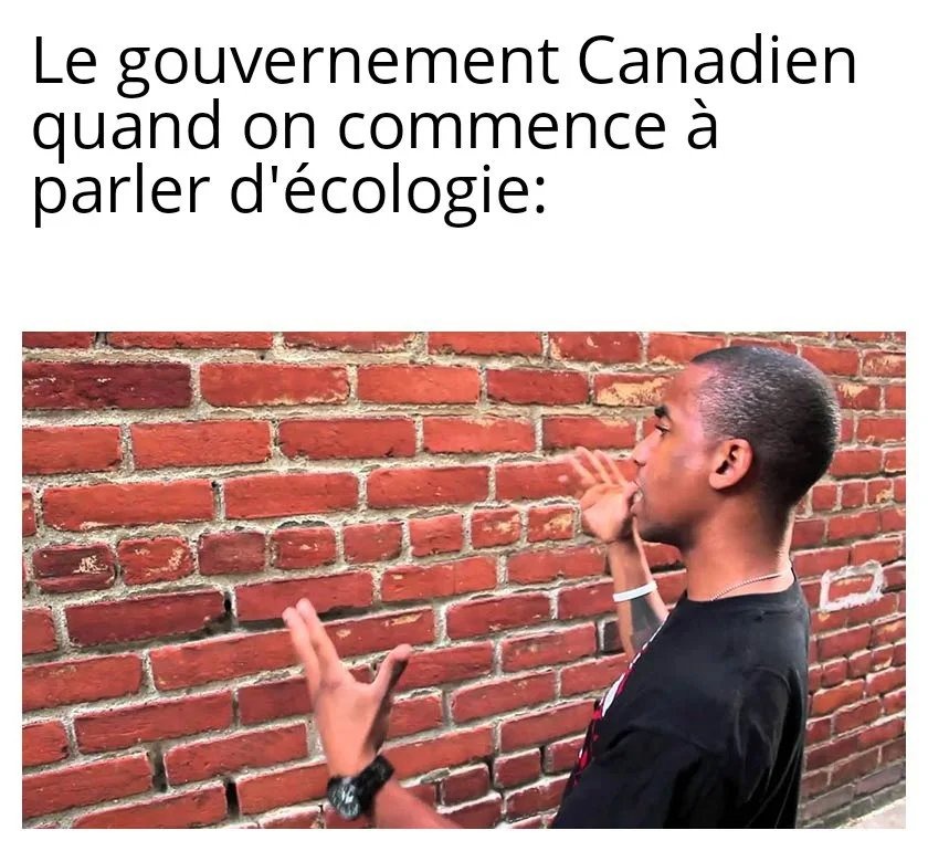 Écologie canadienne - meme