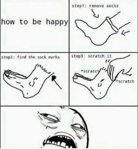How to be happy - meme