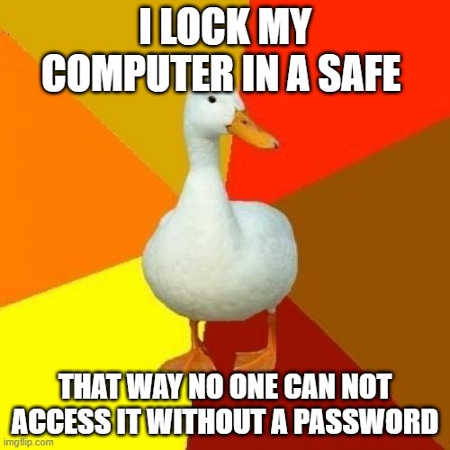 i tried to be clever - meme