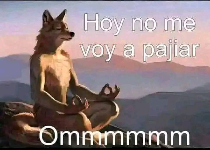 Ommmm (se me callo la picha) - meme