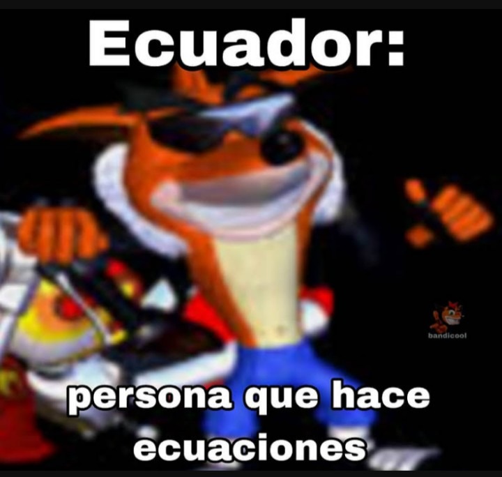 Ecuador - meme