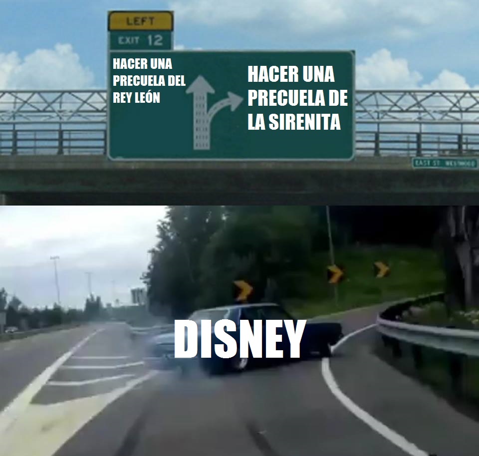 Disney y su obsesión con las princesas - meme